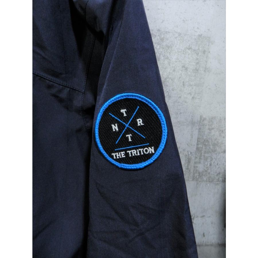 送料無料 極美品 THE TRITON 14-15 BASIC JKT LIGHT GORE-TEX 紺 M トライトン ゴアテックス ジャケット スノーボード スノボ｜creep-shopping｜03