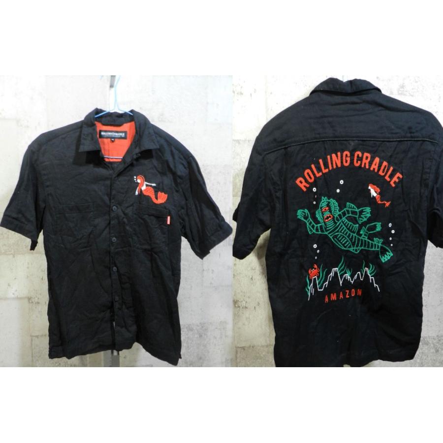 定価18480円 ROLLING CRADLE 人魚 半魚人 半袖 BLACK LAGOON SWIM  