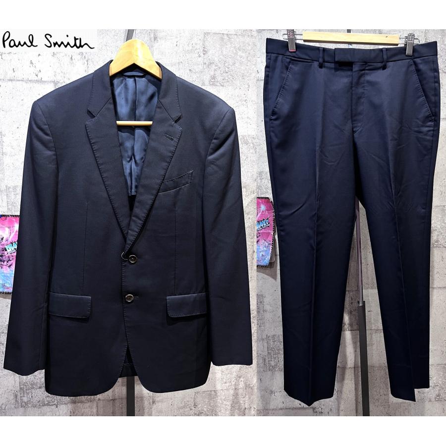 Paul Smith - ポールスミス セットアップ スリーピース 紺色 Lの Paul Smith - ポールスミス セットアップ スリーピース 紺色 Lの