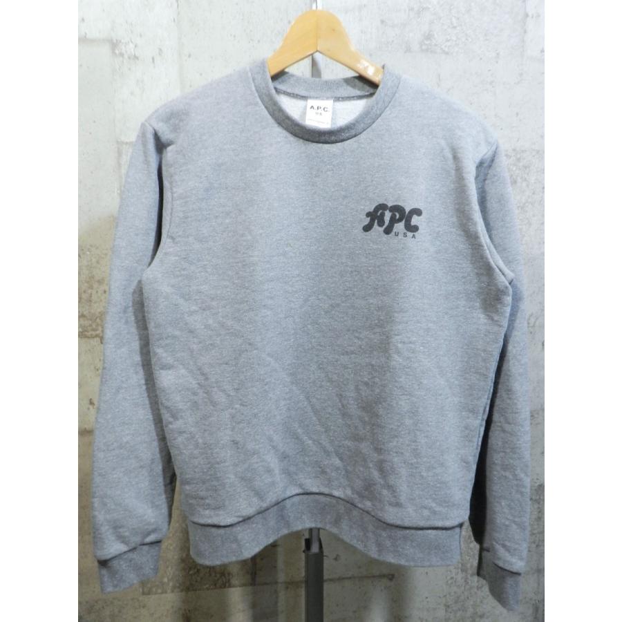 A.P.C. USA製 Michael Koppelmanコラボ クルー スウェット トレーナー 