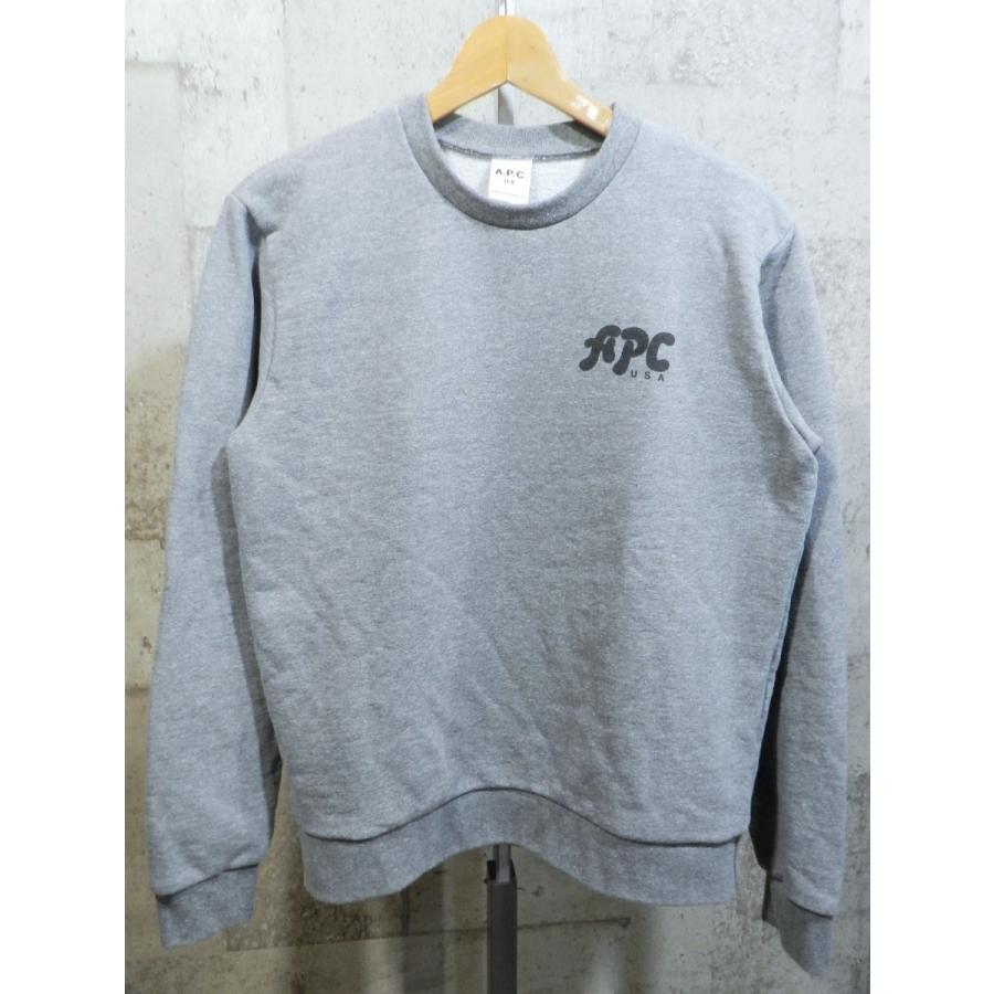 A.P.C. USA製 Michael Koppelmanコラボ クルー スウェット トレーナー S グレー アーペーセー :  swt001mns001007grys936514 : creep - 通販 - Yahoo!ショッピング