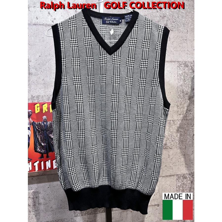 美品 イタリア製 ラルフローレン ゴルフ コレクション グレンチェック 