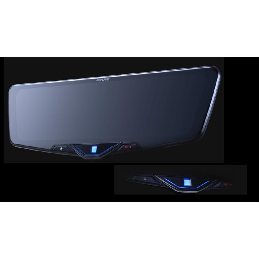 アルパイン ドライブレコーダー 搭載 デジタルミラー DVR-DM1046A-OC 前後2wayカメラ 車外用 リアカメラ 純正ミラー交換タイプ 10型 | ALPINE | 03