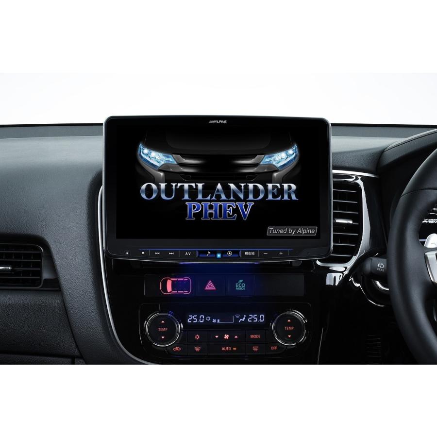 アウトランダー GG3W ALPINE XF11Z アルパイン BIG X ナビ