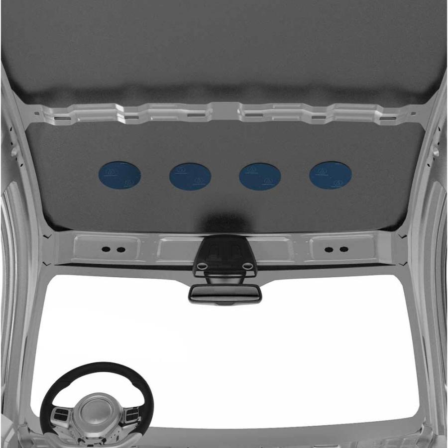 audio-technica AT-AQ456 AquieT(アクワイエ) バイブレーションコントローラー 制振材/8個入り(ドア1〜2枚分) | オーディオテクニカ | 02