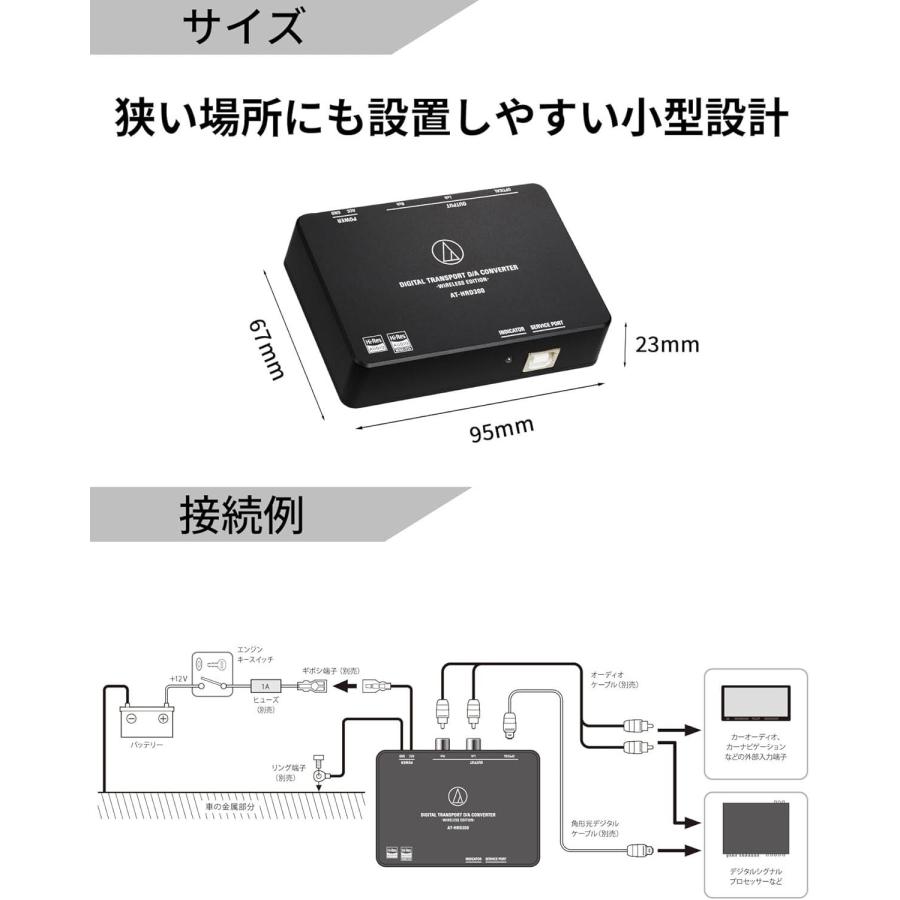 オーディオテクニカ（audio-technica） AT-HRD300 デジタルトランス