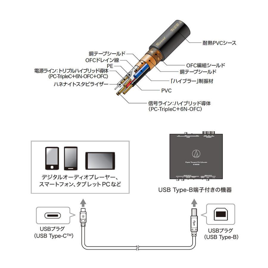 オーディオテクニカ レグザット AT-RX97CB/1.3 車載用高解像度USB 