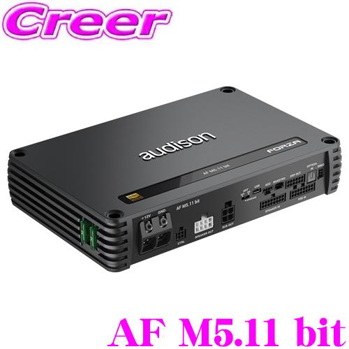 オーディソン AF M5.11 bit 車載 アンプ 5チャンネル DSP内蔵 4×100W +