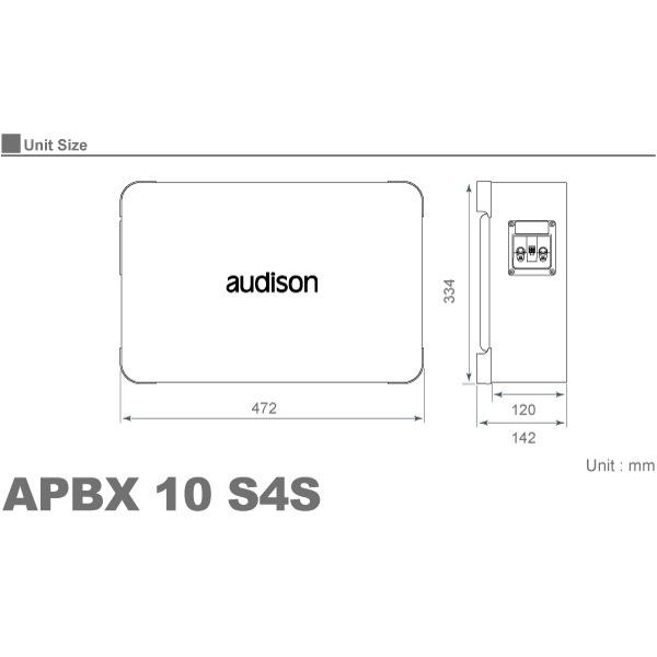 大放出セール】【大放出セール】AUDISON オーディソン Prima APBX 10