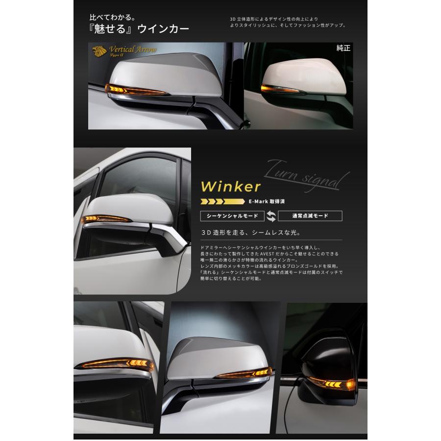 avest アルファード ドアトリム LED アルファード ヴェルファイア30系 LEDドアイルミネーション