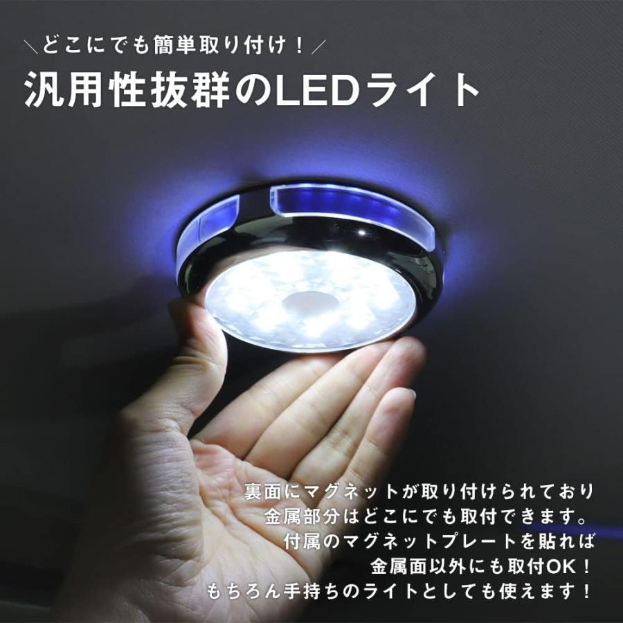 リチウムイオンバッテリーライト(マグネット式) AVEST TC-HY02302-WB マグネット式 LED ライト 汎用 コンパクト