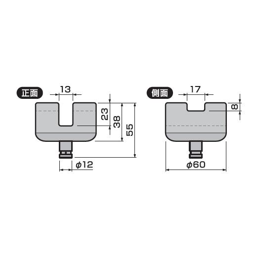 大橋産業 BAL 1390 ジャッキアップ用アダプター プラス 深溝/浅溝 タイプ ジャッキポイントの曲がり、滑りを防止!! 1350 後継品｜creer-net｜04