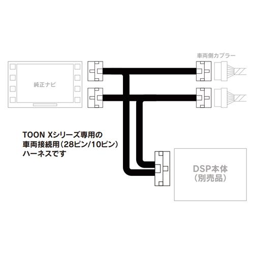 BeatーSonic（ビートソニック） TOON Xシリーズ専用 DSP-CT3 トヨタ