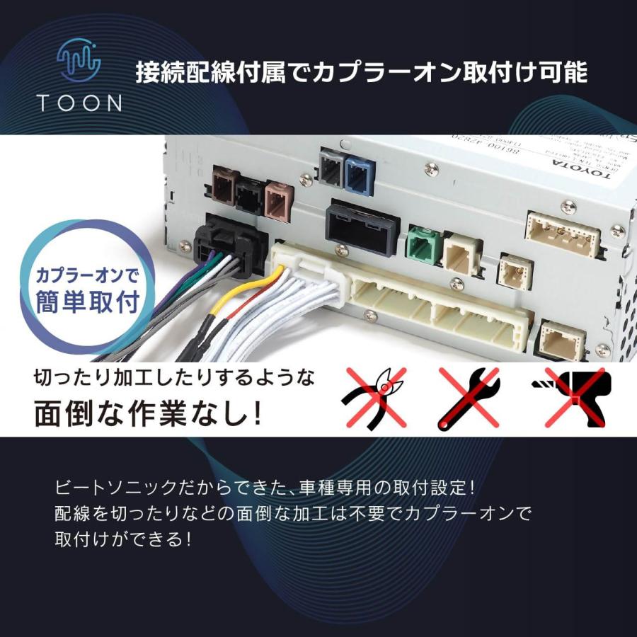 BeatーSonic（ビートソニック） DSP-P1 DSP機能付きアンプ トヨタ