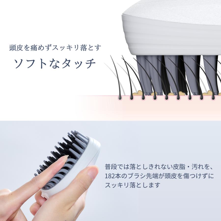 EMS ヘッドスパ 電動頭皮ブラシ Amazon | NXXHEYIN 【2023年業界新登場】電動頭皮ブラシ