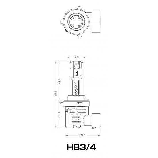 BELLOF ベロフ DBA1932 ヘッドライト用LEDバルブ プレシャス・レイZ HB3/HB4タイプ 6500K/3600lm(左右合計) ハロゲン交換用LEDバルブ｜creer-net｜02