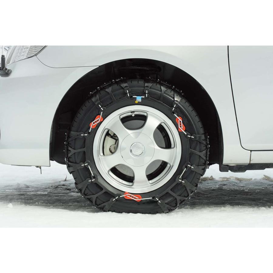 カーメイト バイアスロン クイック・イージー QE11 簡単取付 非金属 タイヤチェーン 正規品 現行モデル JASAA認定品 3年保証 | バイアスロン | 04