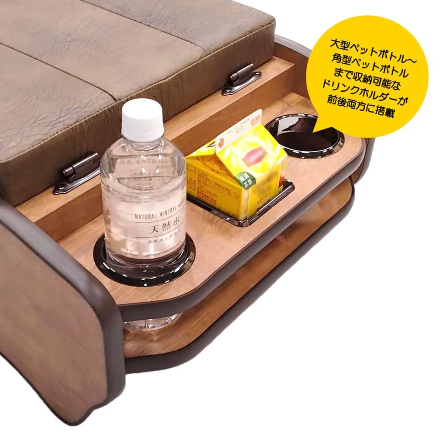 BIG DIPPER センターコンソール ドリンクホルダー ワイド キャメルver.2 ハイエース 200系 1 2 3 4 5 6 7 S-GL スーパーGL ワイドボディ |  | 01