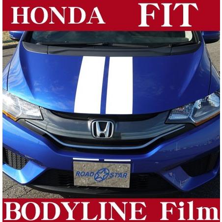 半額品 Road Star Bl Fit3 Tp ボディラインフィルムステッカー ルーフセット 送料無料 Kuljic Com