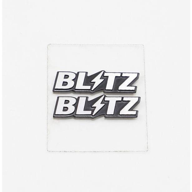 BLITZ（ブリッツ） ロゴ アルミニウム ステッカー 13738 アルミ製