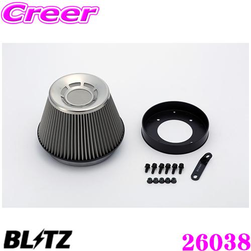 BLITZ（ブリッツ） No.26038 SUS POWER AIR CLEANER 日産 エルグランド 