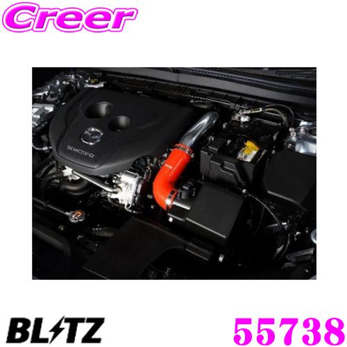 専用　セット BLITZ(ブリッツ) SUCTION KIT(サクションキット) MAZDA3 BP8P レッド