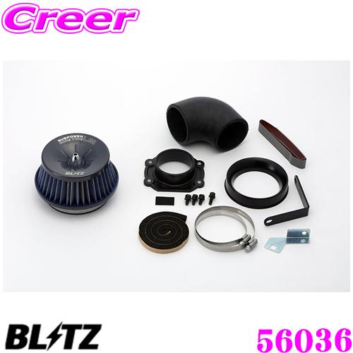 BLITZ エアクリ　SUS POWER CORE TYPE BLITZ（ブリッツ） No.56036 SUS POWER CORE TYPE LM 日産 キューブ