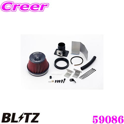 BLITZ No.59086 SUS POWER CORE TYPE LM-RED ホンダ インサイト