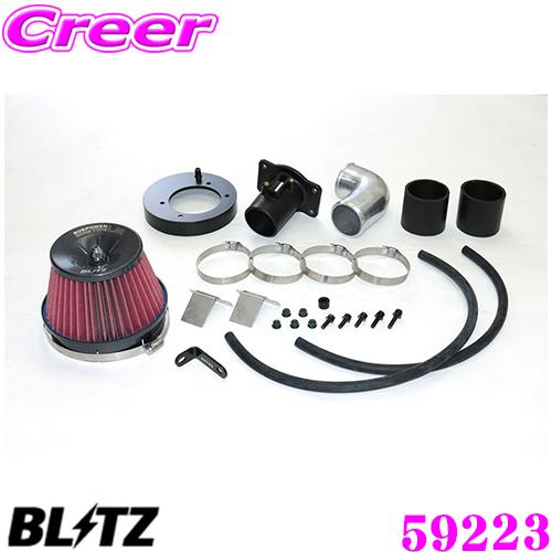 BLITZ/ブリッツ】 エアクリーナー SUS POWER CORE TYPE LM Version Red