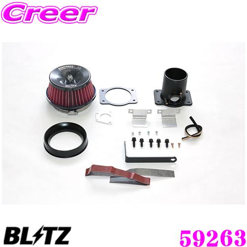 BLITZ ブリッツ サスパワー コアタイプLM レッド エアクリーナー CR-V