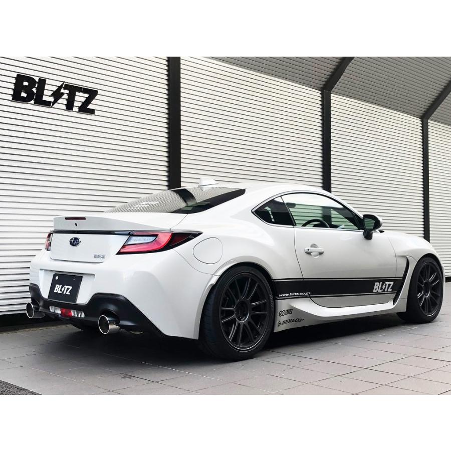 BLiTZ NUR SPEC カスタムエディション　GR86(ZN8) BLITZ NUR-SPEC CUSTOM EDITION EXHAUST SYSTEM VS FOR TOYOTA