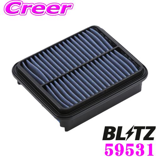 BLITZ（ブリッツ） SS-22B No.59531 SUS POWER AIR FILTER LM ダイハツ