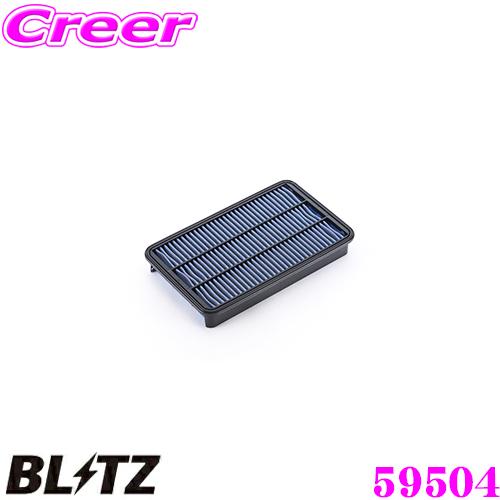 BLITZ ST-40B No.59504 SUS POWER AIR FILTER LM トヨタ ウインダム(VCV10/VCV11/MCV20/MCV21)用 サスパワーエアフィルターLM｜creer-net