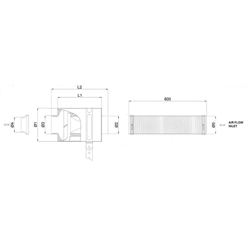 BMC エアーフィルター CDA (カーボン・ダイナミック・エアボックス) 汎用モデル 6気筒またはV8エンジンの車両向け ACCDA100-220-01 | BMC | 01