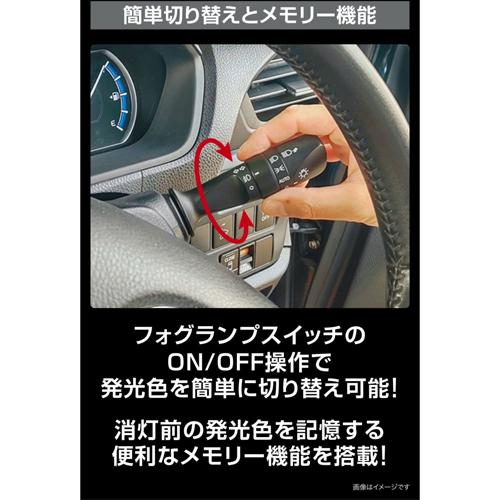 カーメイト（CARMATE） BW584 GIGA LEDフォグバルブ S3500GSD デュアル