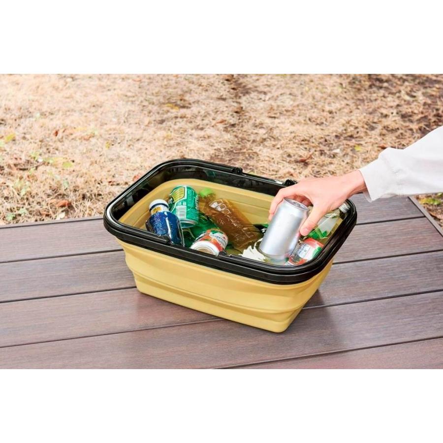 コジット 91412 CARFITY 薄くたためる マルチバスケット 多機能 収納 BOX ボックス バスケット バケツ 小物入れ 買い物 ドリンク |  | 07