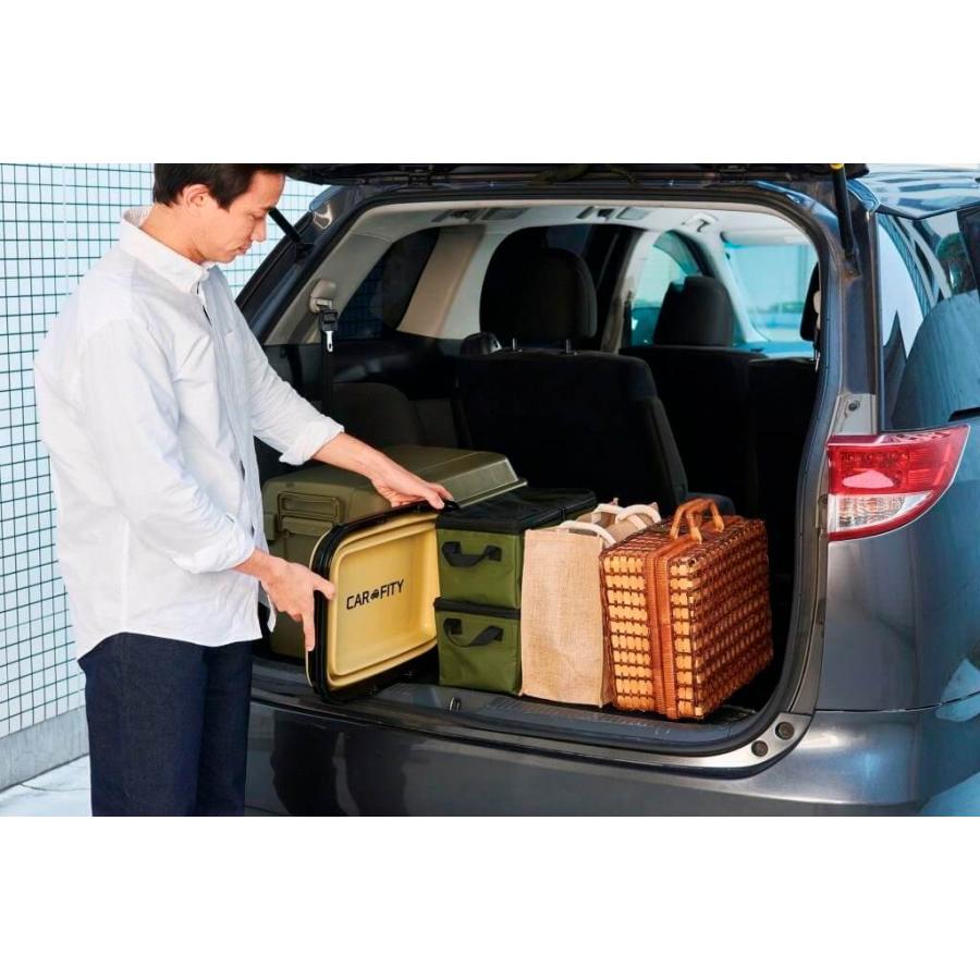 コジット 91412 CARFITY 薄くたためる マルチバスケット 多機能 収納 BOX ボックス バスケット バケツ 小物入れ 買い物 ドリンク |  | 08