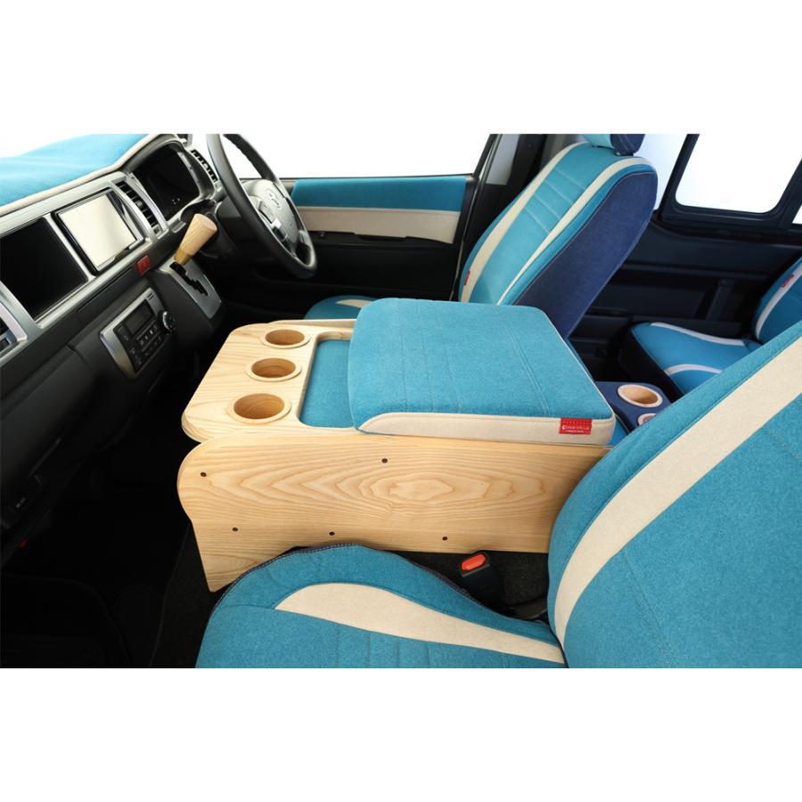 クラフトプラス センターコンソールボックス st.1 カリフォルニアタイプ1 トヨタ 200系 ハイエース 1/2/3/4/5/6/7型 ワイドボディ |  | 01