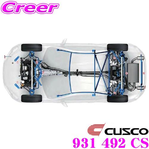 クスコ CUSCO パワーブレース 931 492 CS トヨタ KDH205V/KDH205K 