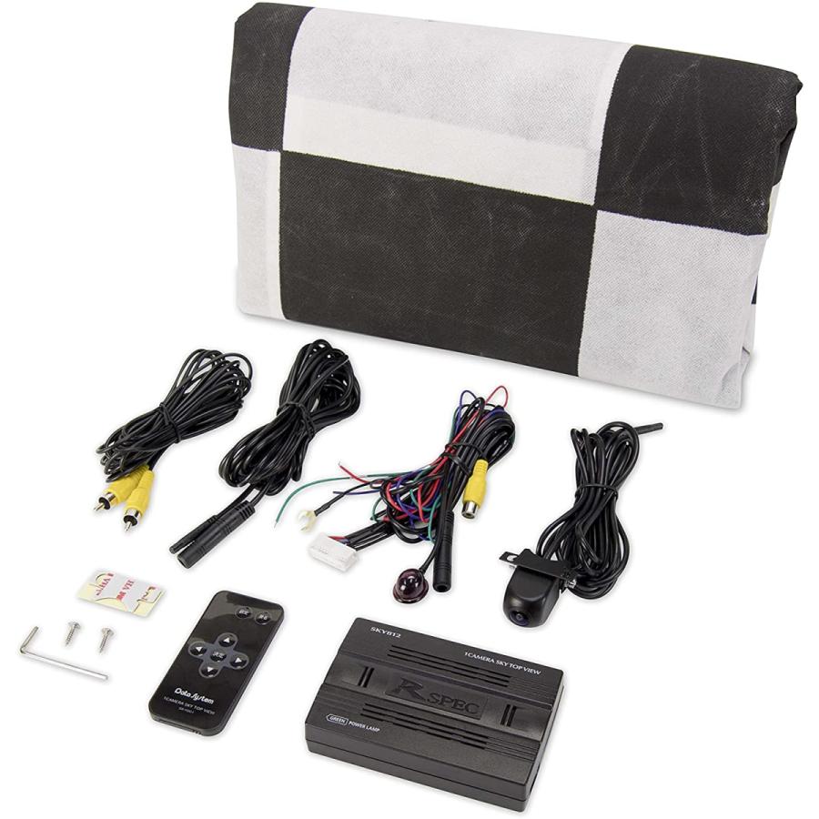 在庫あり即納 データシステム Sky812 1カメラスカイトップビュー 12v車用 Rca接続 汎用 後付 防水 バックカメラ リアカメラ クレールオンラインショップ 通販 Paypayモール