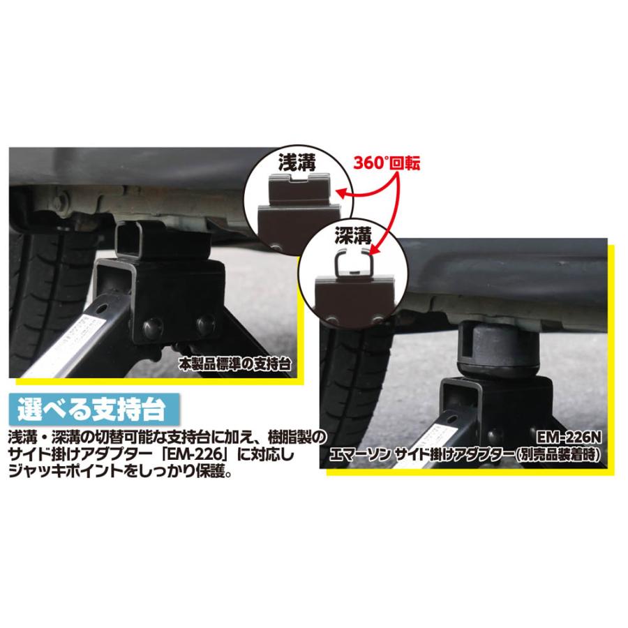 エマーソン ニューレイトン EM-510 パンタジャッキ 2.0t 互換性 電動