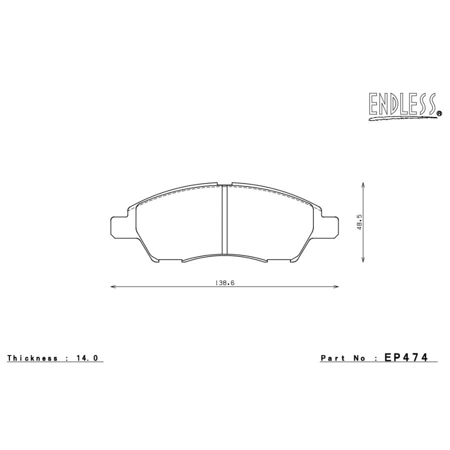 車 ブレーキパッド E12系ノート K13系マーチ Z12系キューブ フロント用