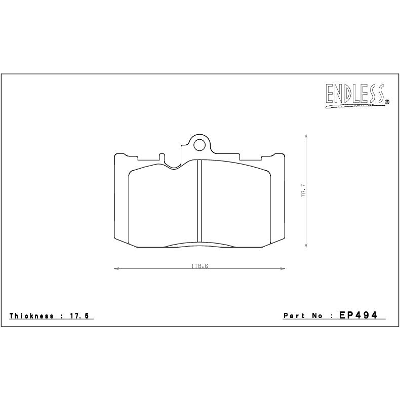 ENDLESS（エンドレス） ENDLESS EP494SS2 ブレーキパッド Super Street