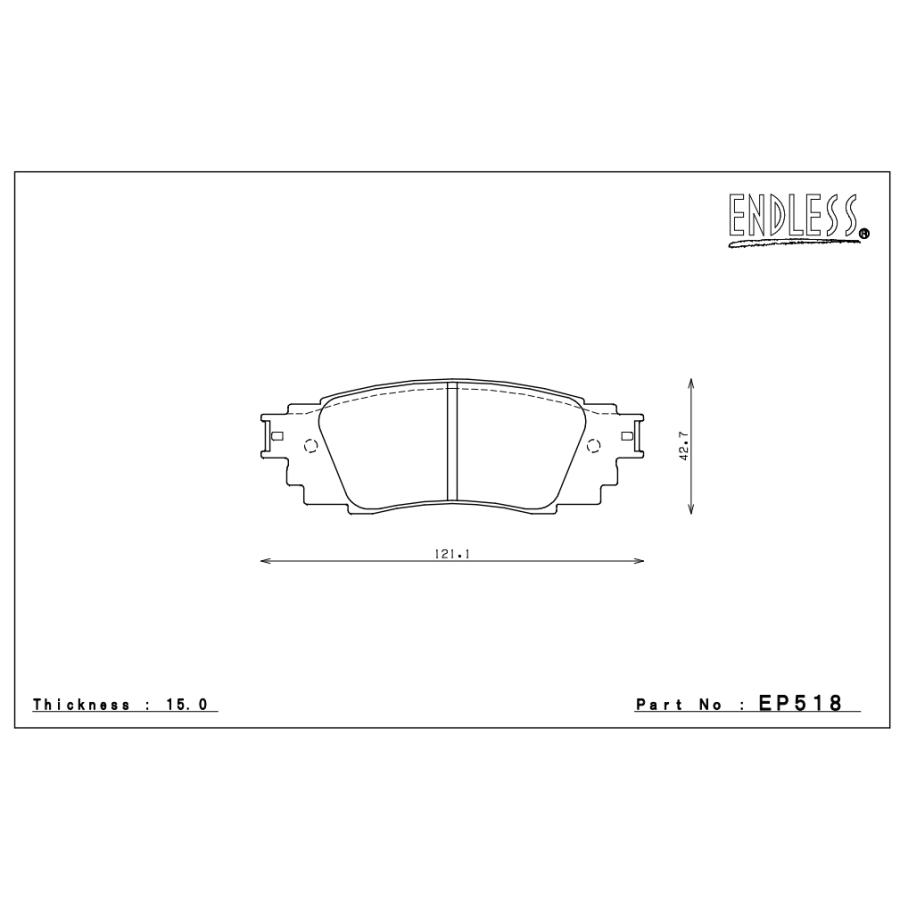 エンドレスブレーキパッド　SSM PLUS GSF URL10 フロントレクサス endless-ssmp-main.jpg