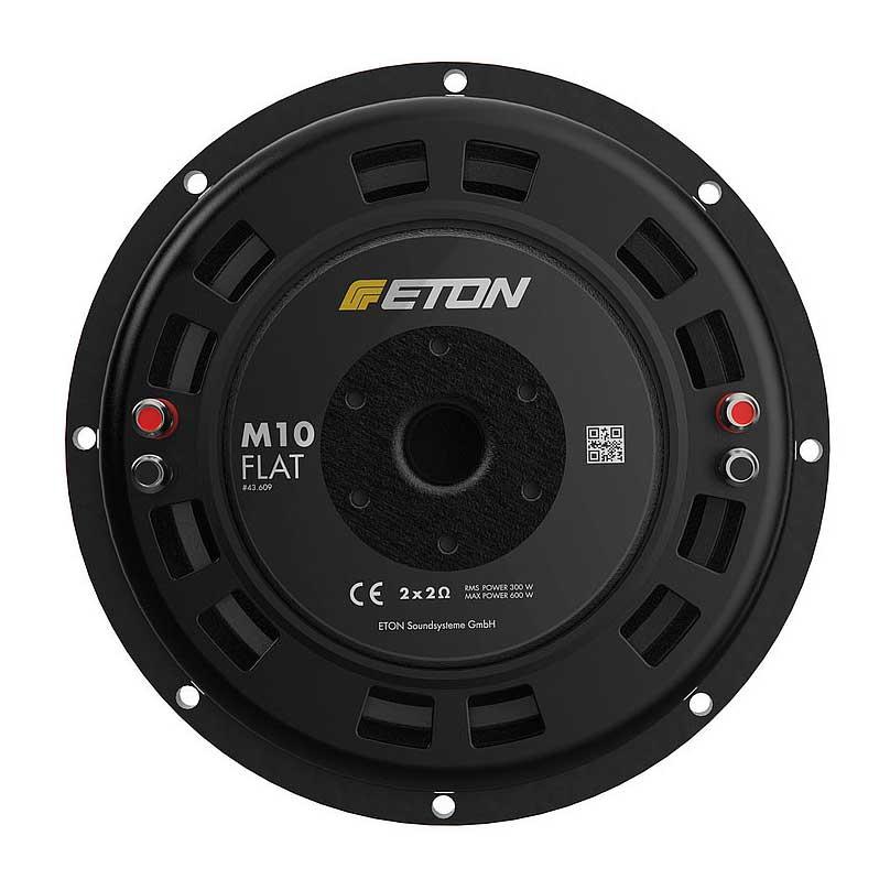 イートン M-10 25cm 2Ω DVCフラットサブウーファー 超薄型ユニット 