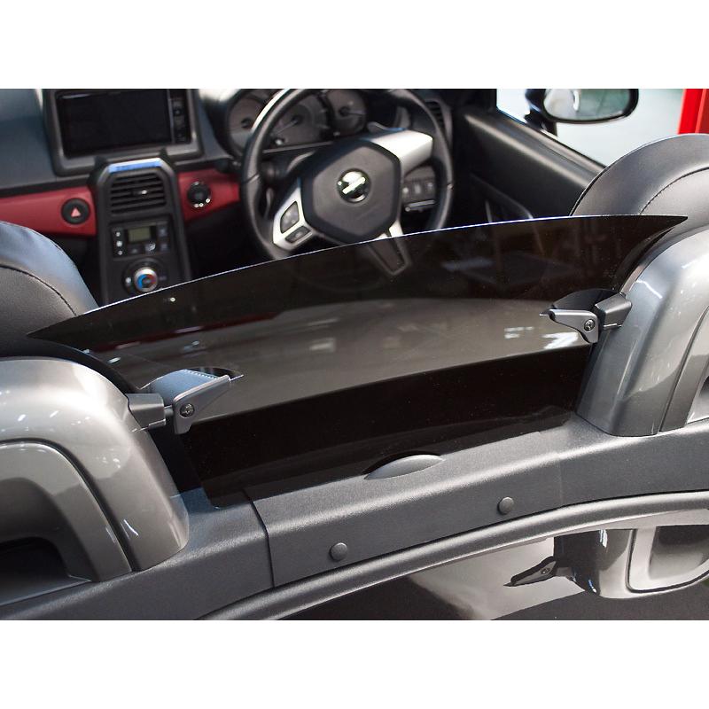 ビーナス GBASE ジーベース DRD-002 デビル リア ディフレクター ダイハツ LA400K コペン 用 純正 ロールバー 形状 カラー:スモーク