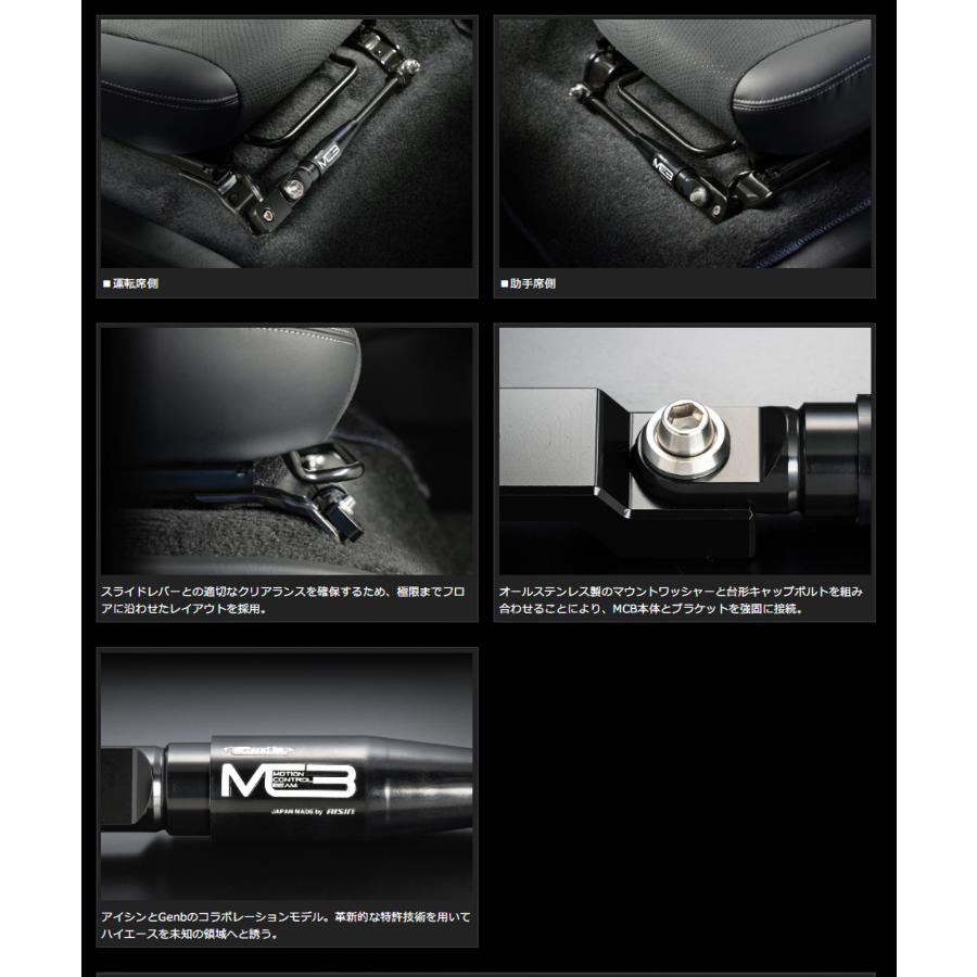 Genb OMBSFH モーションコントロールビーム フロントシートフレーム