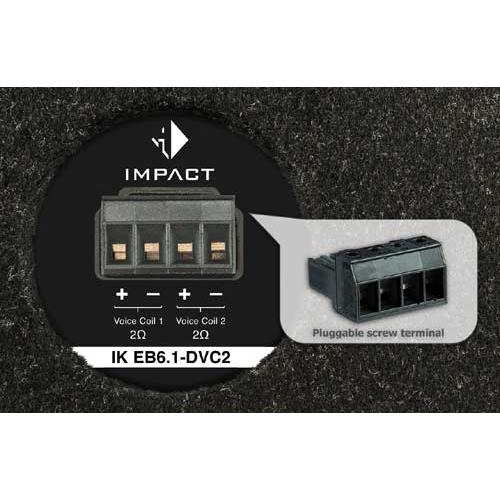 ヘリックス IK-EB6.1 16cm 2Ω DVC バスレフサブウーファー 2Ωダブルボイスコイル仕様 IK-W6 ユニット採用 4ピンコネクター |  | 02