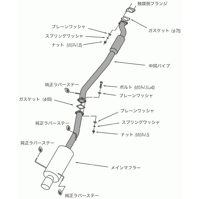 R34 スカイライン用 HKS ハイパワーマフラー409 73ガレージ製チタンマフラーカッター付き HKS（エッチケーエス） Hi-Power 409 ハイパワー409 スカイライン R34