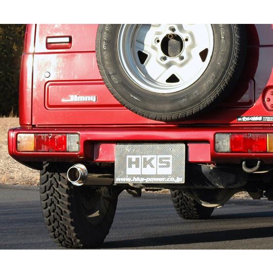 HKS サイレントハイパワー エキゾースト マフラー スズキ JA22W